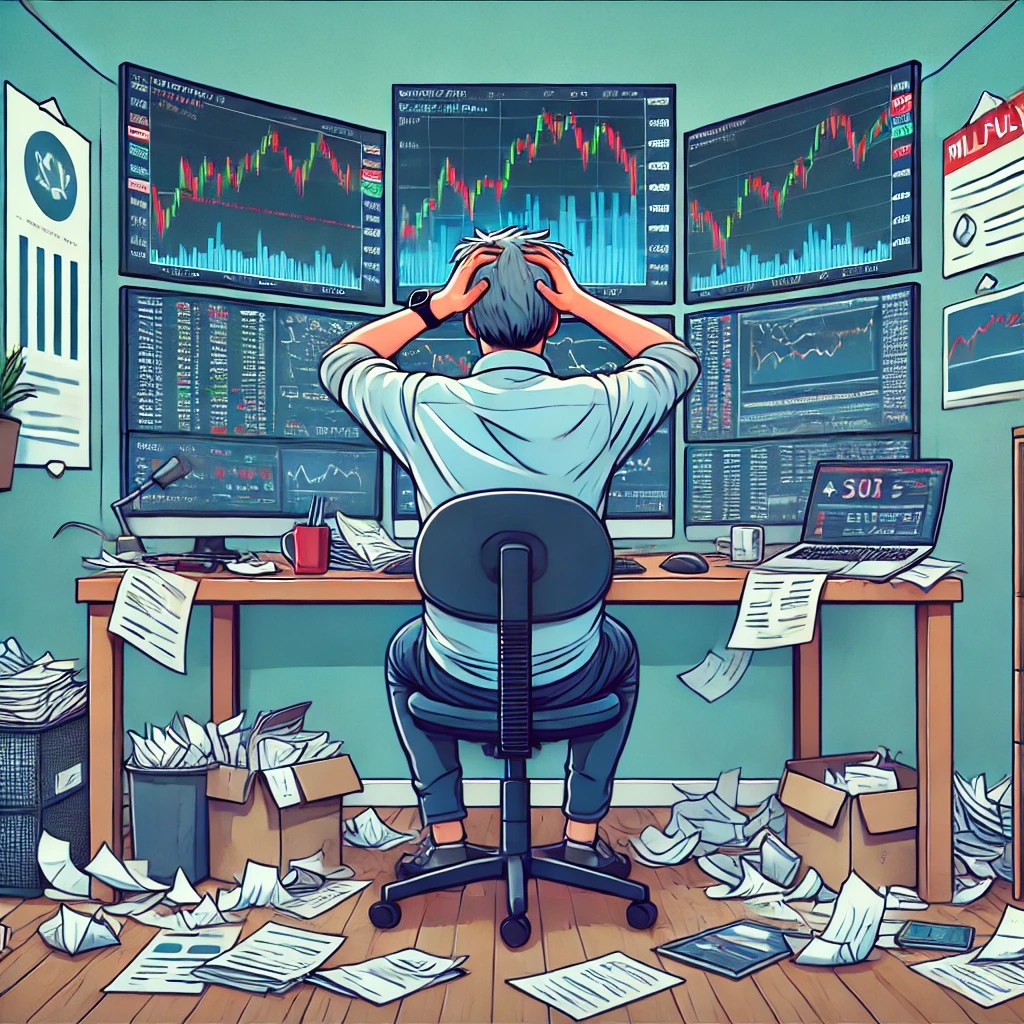 La Paura di Perdere Tutto: Superare l’Overtrading e Riprendere il&nbsp;Controllo