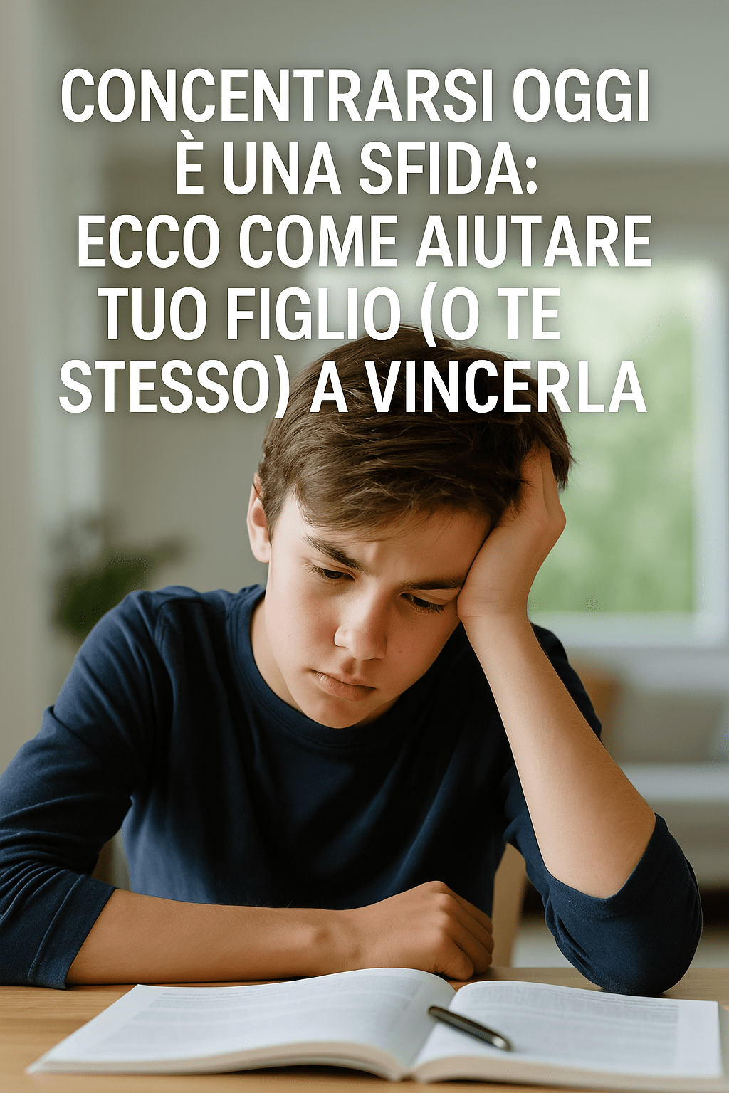 Concentrarsi Oggi È una Sfida: Ecco Come Aiutare Tuo Figlio (o Te Stesso) a&nbsp;Vincerla