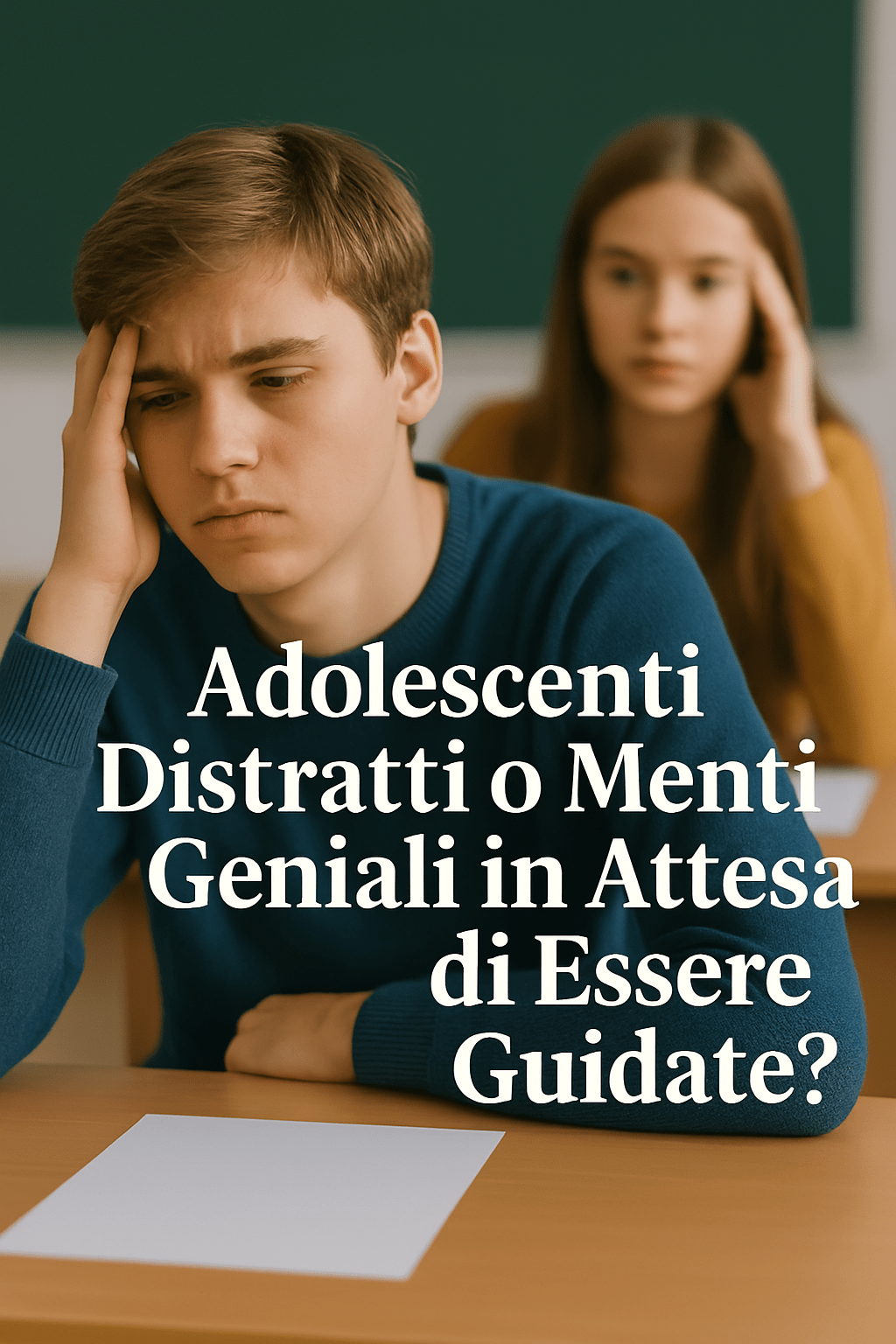 Adolescenti Distratti o Menti Geniali in Attesa di Essere&nbsp;Guidate?