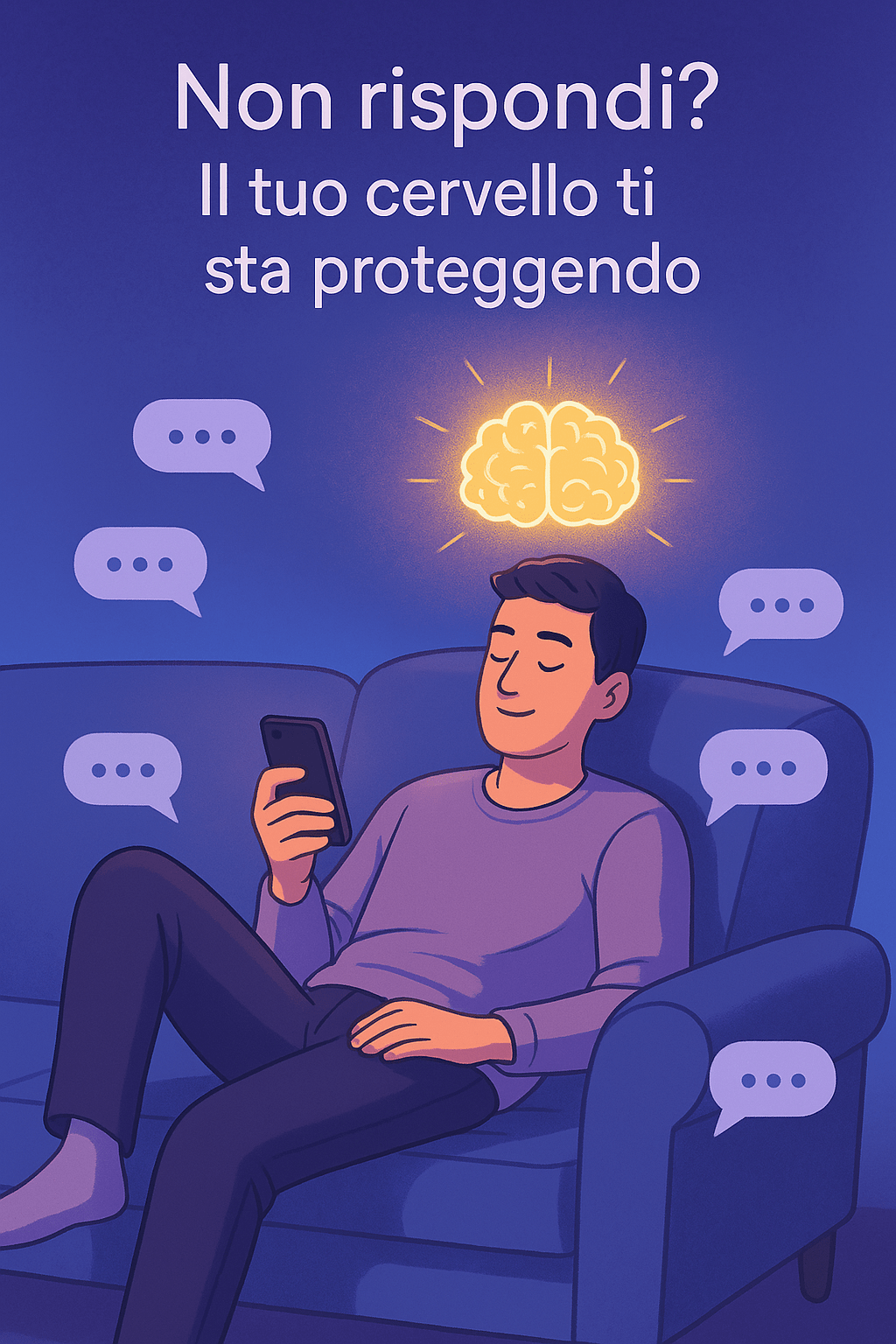 Non Rispondi ai Messaggi? È Il Tuo Cervello che Ti Sta&nbsp;Proteggendo