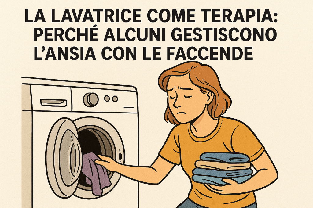 La Lavatrice Come Terapia: Perché Alcuni Gestiscono l’Ansia con le&nbsp;Faccende