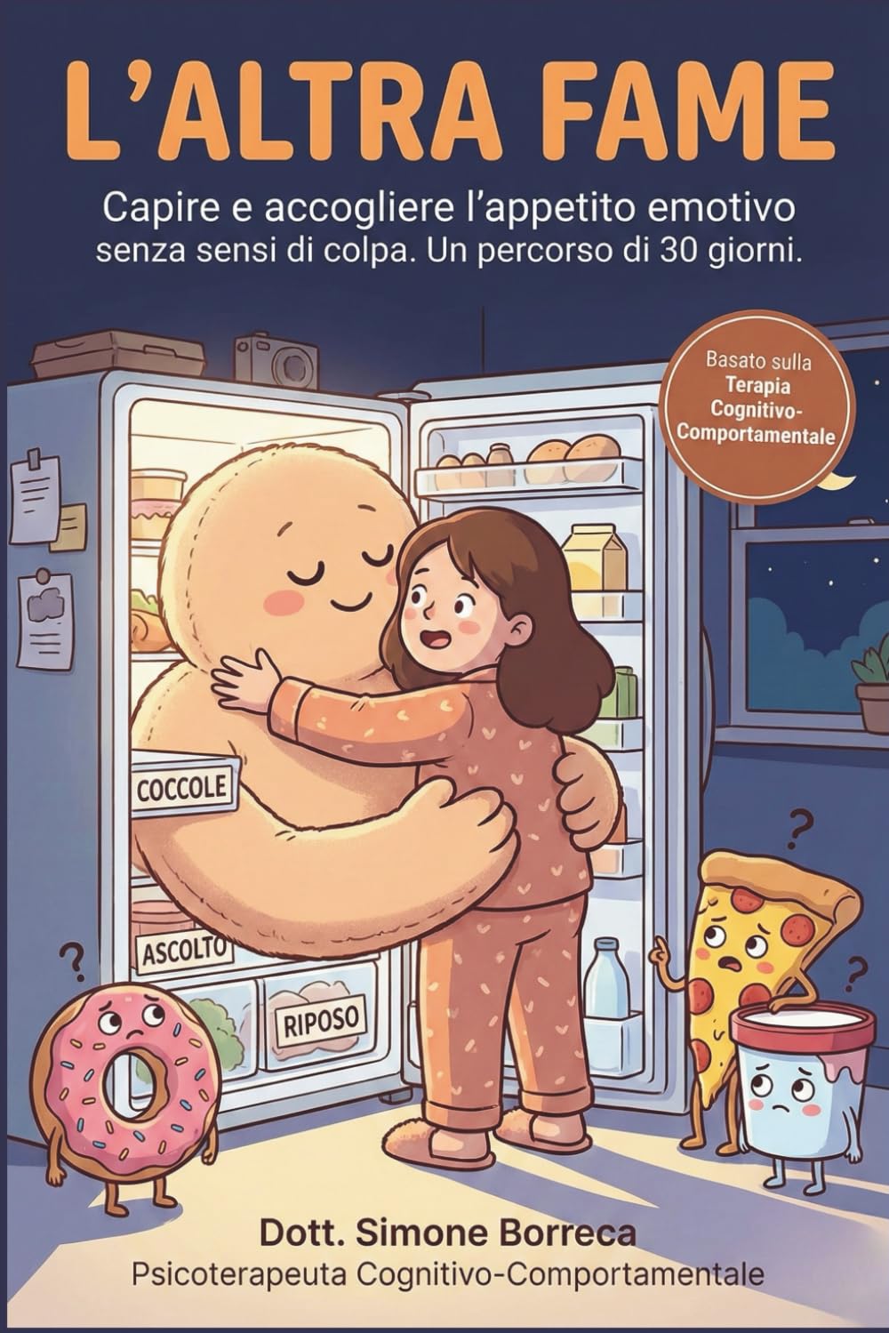 Copertina del libro L'Altra Fame del Dott Simone Borreca Psicoterapeuta